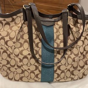 Coach signature bag